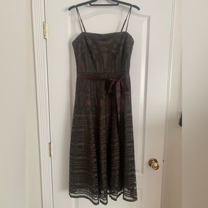 BCBG Tea length Gown size 6